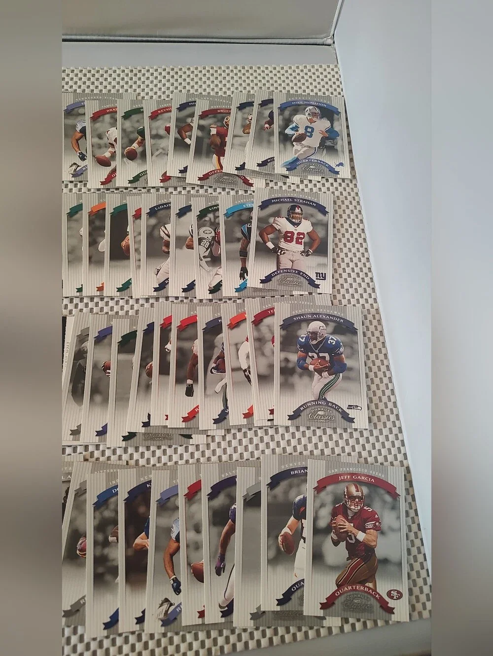 67 Football Trading Cards Lot 2002